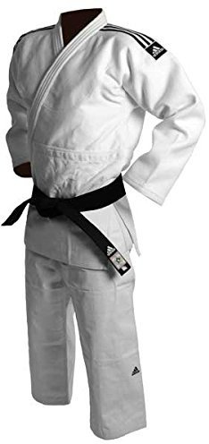 adidas Judo IJF Slim Fit II White