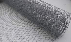 4wire Chicken Wire 4ft 1.2m tall 1 / 25mm holes 50 meters wire netting 20g