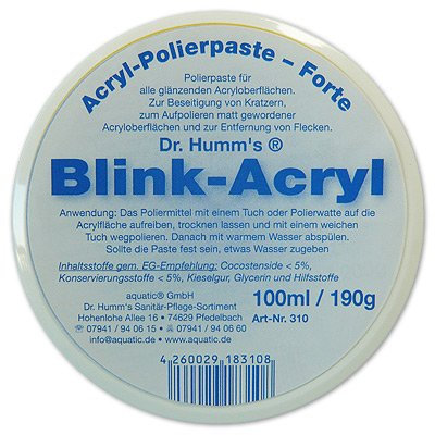 Blink-Acryl zum polieren von Acryloberflächen Dr. Humms Aquatic