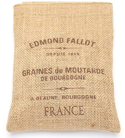 EDMOND FALLOT Graines de Moutarde de Bourgogne Toile de Jute 250 g