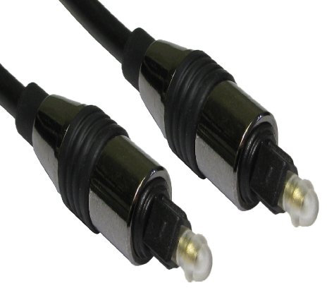 World of Data 2m Optical (Toslink) Audio Cable - SPDIF - Compatible with Home Theatre, CD, DVD, Blu-Ray, Sky, AV receivers, xBox, PS3, PS4