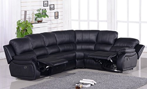 Voll-Leder Bettsofa Schlafsofa Relaxsofa Ecksofa Fernsehsessel C5129-S