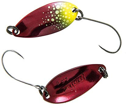 Molix Elite Area - Cuchara (0,8 g), Color Rojo y Amarillo