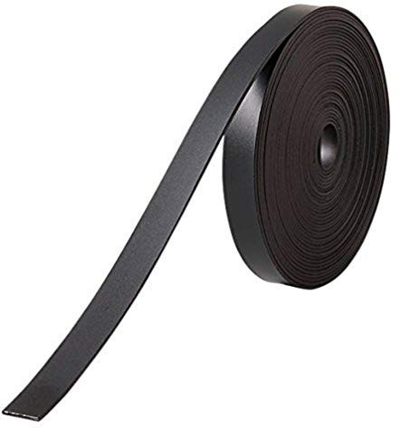 Nastro Magnetico Adesivo Nobo, 10 mm x 10 m, Nero, 1901053,