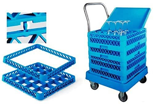 Lacor 69211 Socle à Roulette S pour Casier avec Poignée