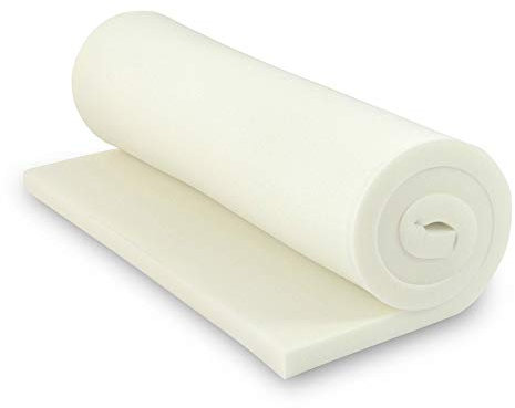 MSS e.K. Viscoelastische Schaumstoffplatte 200 x 90 x 4cm Matratzenauflage (ohne Bezug) Visco-Schaumstoff