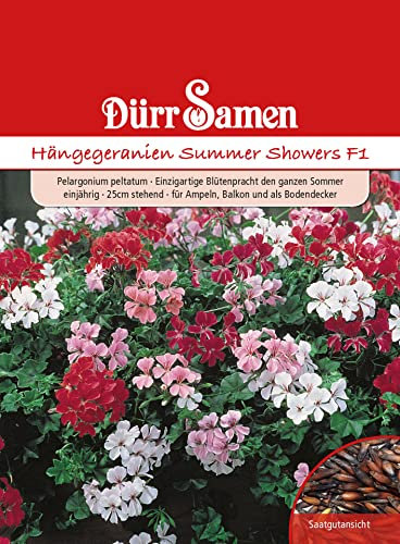 Dürr-Samen - Hängegeranien Mischung F1 einjährig 25 cm Saatgut