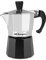 Orbegozo KFM 130, Cafetera Italiana, 1 taza, apta para cocina de gas, vitrocerámica y eléctricas, mango ergonómico, válvula seguridad, color negro