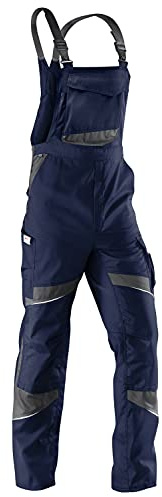 KÜBLER Workwear | KÜBLER ACTIVIQ Arbeitslatzhose | dunkelblau/anthrazit | Größe 25