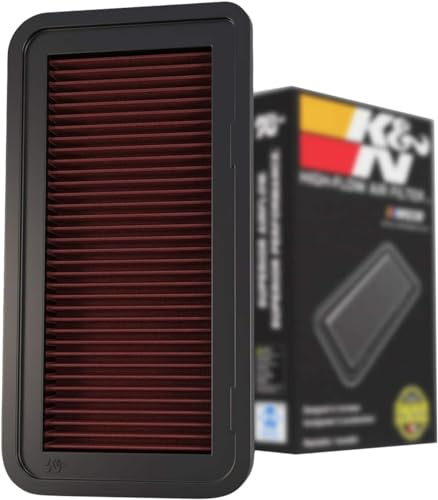 K&N Filtre à air de remplacement compatible avec Chevrolet Silverado 1999-2015 (33-2135)
