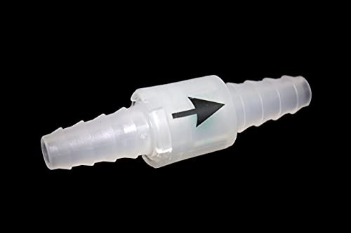 Clapet anti-retour avec embouts coniques en PP Sèche-linge à condensation Machine à laver Lave-vaisselle Pour tuyaux de diamètre intérieur de 10 mm à 14 mm