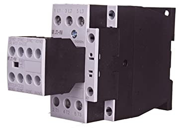 Eaton 106364 Leistungsschütz, 3-polig mit 2 Schließer und 2 Öffner, 7, 5 kW/400 V/AC3