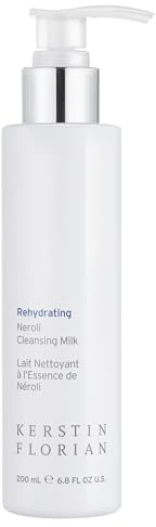 Kerstin Florian Rehydrating Neroli Cleansing Milk | Gentle Makeup Remover and Face Wash for Normal to Sensitive Skin (6.8 fl oz)