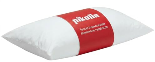 Pikolin Home Funda de Almohada Tencel, Hipertranspirable, Impermeable, Extrasuave, Cierre con Cremallera, Varias Medidas