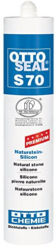 OttoSeal S70, dass Premium-Naturstein-Silicon, 310ml Farbe: C05 BRAUN