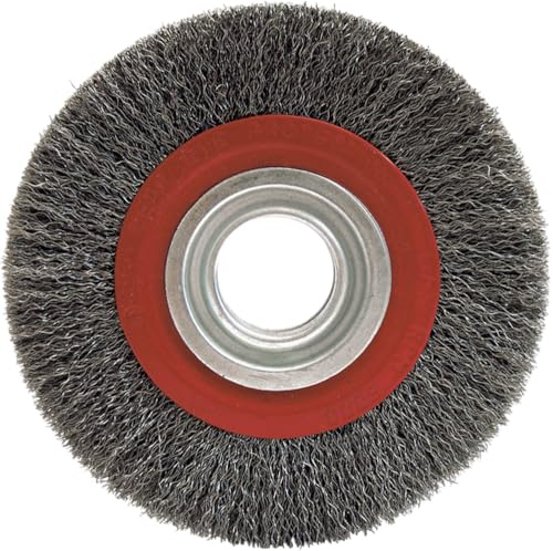Leman - Brosse à disque d.150 al. 16/20/25 0,30 acier ondulé sans fil
