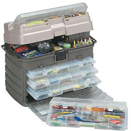 Plano StowAway Tackle System, Includes Four removable organization storage boxes, Premium Tackle Storage