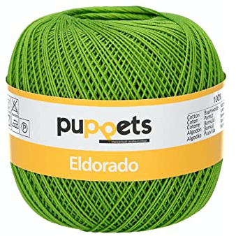 Puppets Eldorade Stärke 10, 50g, 4574010-08255, Farbe:8255, Häkelgarne
