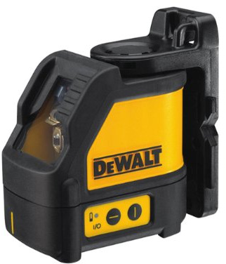 DeWalt - Laser multilignes auto-nivellement (2 lignes horizontal/vertical/latéral) vendu avec perche (DE0882) - DW088KPOL-XJ