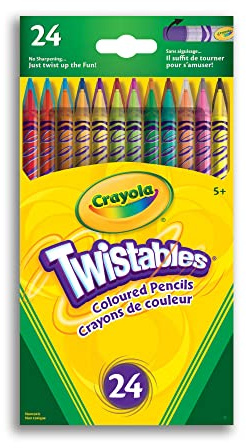 Crayola 24 Twistables Colored Pencils
