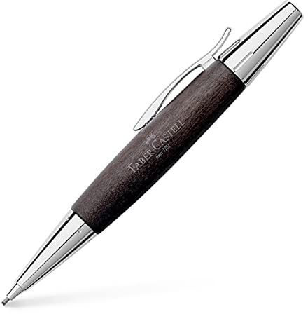 FABER-CASTELL - Drehbleistift e-motion Birnbaum Schwarz, 1,4 mm