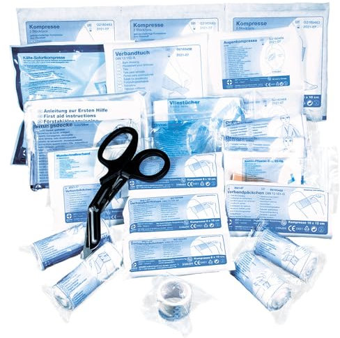 Erste Hilfe Nachfüllpackung nach DIN 13157:2021-11 Größe