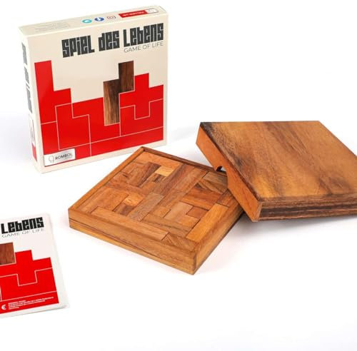 ROMBOL Spiel des Lebens - edles Denkspiel für langanhaltenden Spielspaß