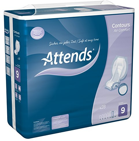 Attends Contours Air Comfort 9 (4x 28 Stück)