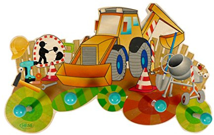 Rudolphs Schatzkiste Zimmerdekoration Garderobe Baustelle BxLxH 370x65x235mm NEU Kinderzimmer Küchenstuhl Küchentisch Sitzen Sitzecke Garderobenständer Einrichtung Stühle Tische Dekoration Spielzeug Holzdekoration