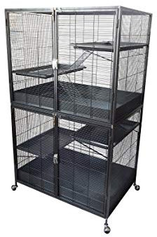 Zoo-Shop Nagerkäfig Rattenkäfig Maximus 94x63x158cm