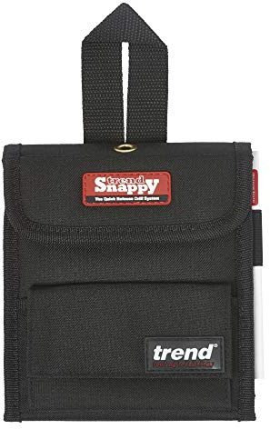 Trend Snappy 30-Piece Tool Holder with Quick Release System, Heavy-Duty Polyester, Velcro Fastening, SNAP/TH/1 | Keeps Tools Secure And Organised With 30 Pockets, Quick Release Access And Velcro Fastening, SNAP/TH/1