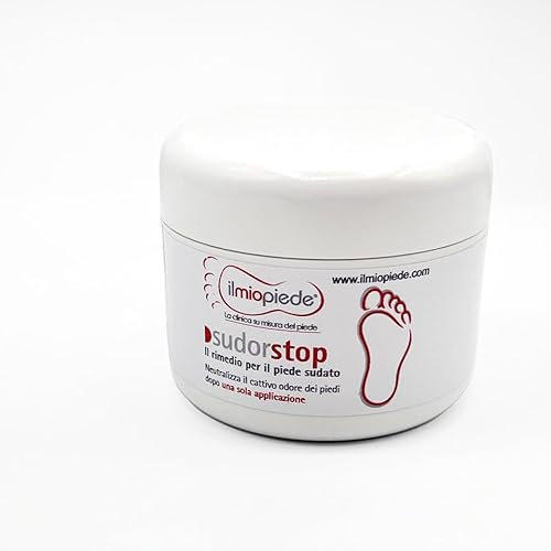Sudorstop. Crema naturale per la sudorazione e il cattivo odore del piede. Risultati fin dalla prima applicazione. 50 ml