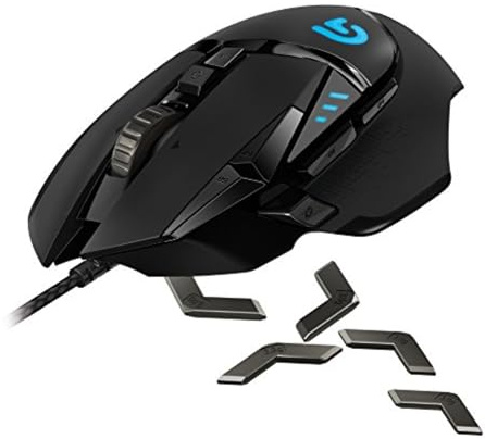 Logitech G502 Proteus Spectrum RGB Gaming Mouse Souris Noir- (Noir