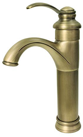 Nostalgie Retro Einhebel Waschbecken Armatur Hoch Antik Messing von Sanlingo TILO