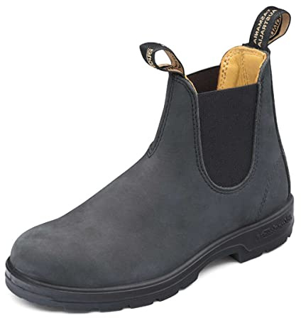 Blundstone Classic Chelsea Boots, Rustic Black, 5 AU