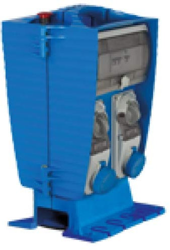 PALAZZOLI Quadro ASC Janus con Prese INTERBLOCCATE 3X 2P+T 16A - 1X 3P+T 16A Protezione FUS Ingresso in MORSETTIERA IP65