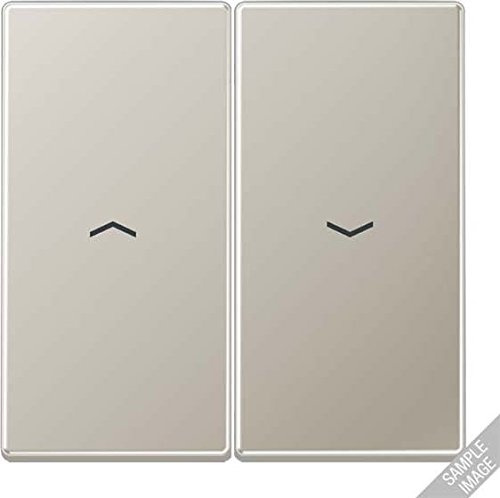 Tecla doble para interruptor o pulsador de persiana DARK JUNG AL 2995 P D