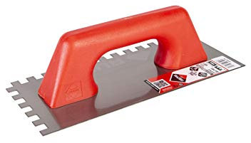 Rubi 65968 - llana dentada peine (acero al carbono, 28 cm) color plata