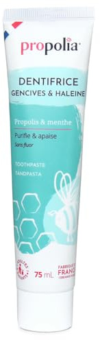 PROPOLIA - Dentifrice Propolis Menthe Sans fluor -Gencives sensibles - 75ml