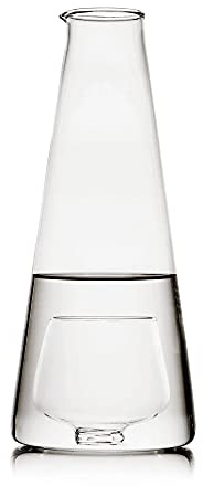 Ichendorf Milano 093598426 Carafe à Eau avec Verre à l'intérieur