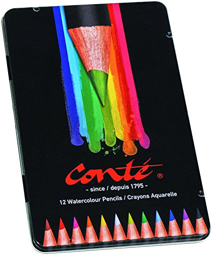 BIC Conte Watercolour Pencil (Tin of 12)