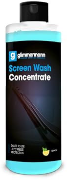 Glimmermann Extreme Winter Washer Fluid Screen Wash Concentrate 500ml Lemon Fragrance Effective to 10oC