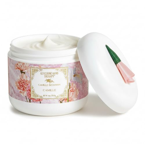 Camille Beckman Glycerine Hand Therapy Cream, Signature Camille, 8 oz