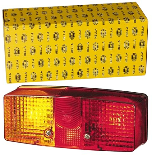 HELLA Rückleuchte - Glühlampe - 24V / 12V - Anbau/geschraubt - ECE