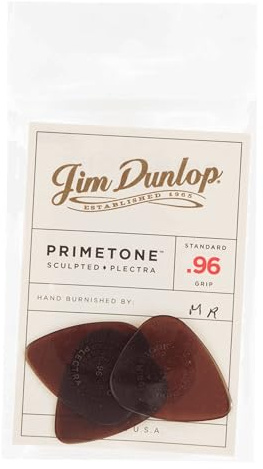 JIM DUNLOP Plektrum Primetone Standard Grip 0,96mm 3 Stück