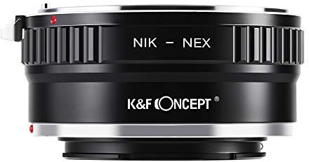 K&F CONCEPT Nikon AI to NEX Lens Mount Adapter For Nikon AI/F Mount Lens to Sony Alpha E Mount Cameras