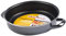 MAGEFESA 1107185 Glass Molde para horno de acero esmaltado, Antiadherente bicapa reforzado, Negro Cristal, 24 cm