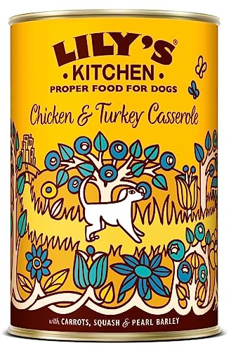 Lily's Kitchen Chicken Casserole Food for Dogs, 400g