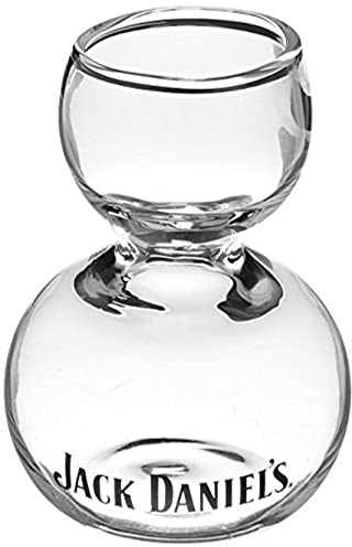 Jack Daniels Licensed Barware 8310 Straight Jigger 2 oz / 5 oz Clear