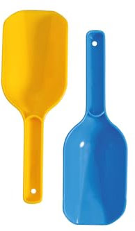 GOWI 559-13 Schaufel 24cm, einzeln, farblich Sortiert, Sandkästen und Sandspielzeug